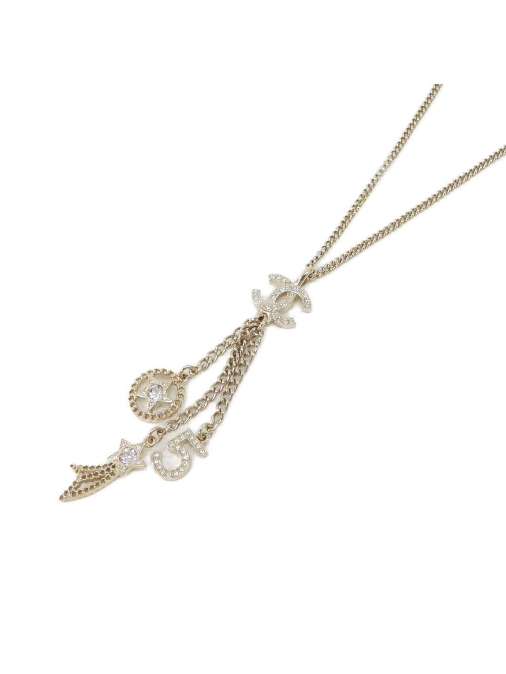 Chanel Pendant Necklace Gold With #346972C19B